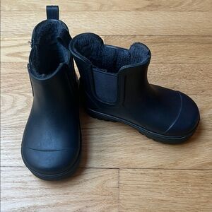 Bear paw navy blue toddler Rain Boots